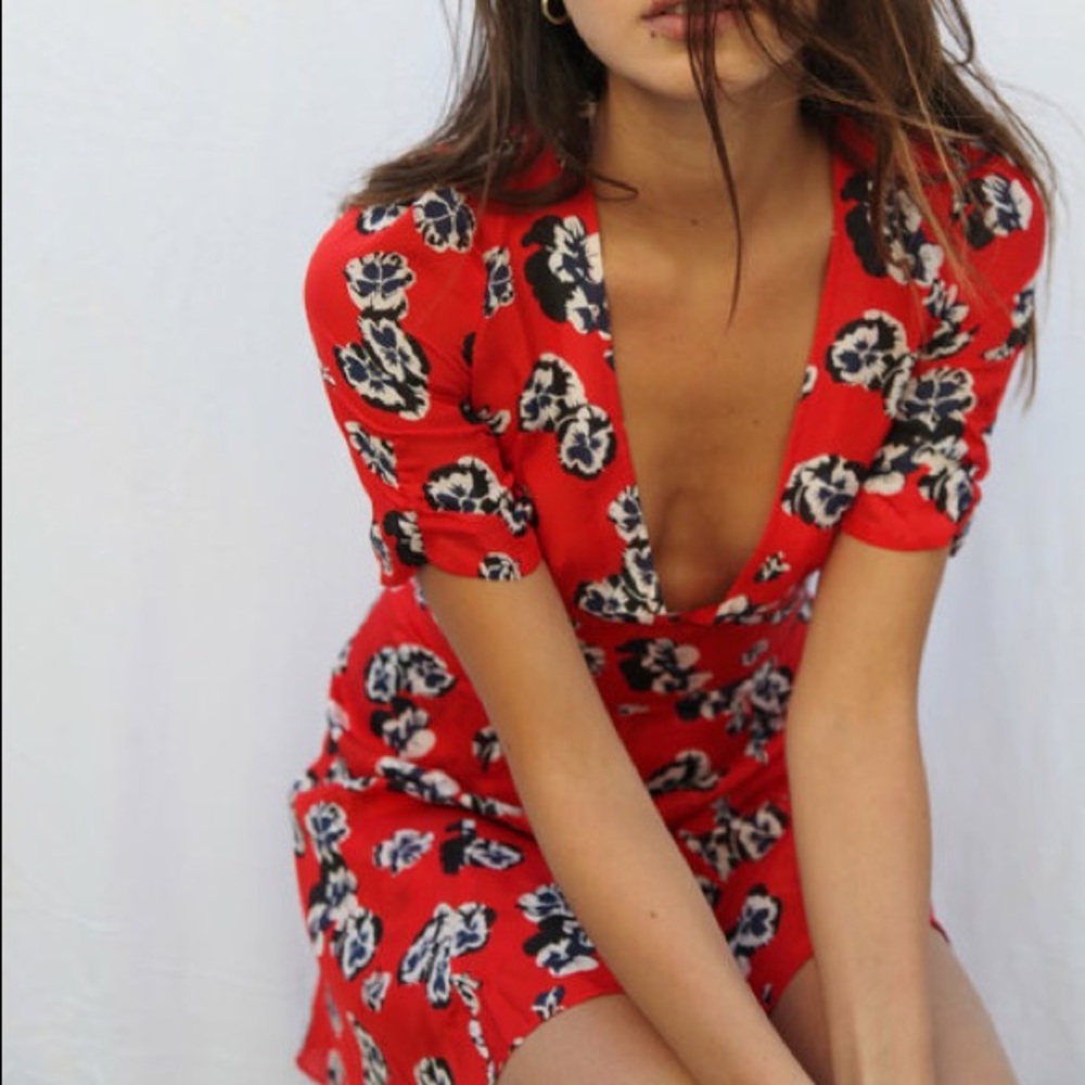 NWT Realisation Par Ozzie Dress Pansy Size XS